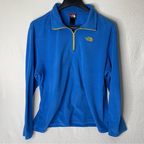 The North Face Men’s Pullover Lightweight Light Blue Zip Closure Jacket Size XL - Picture 1 of 12